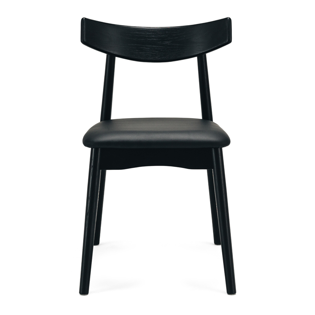 Wagner Chair Black Oak image 1